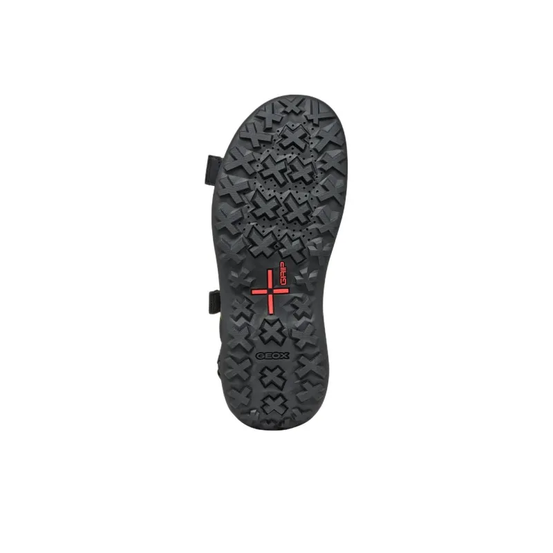 GEOX Terreno + Grip Beach Sandals Men's Army Green-6