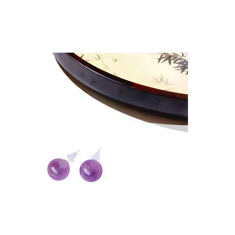 HOLLY RYAN Crystal Jade Stud Earrings Women's-1