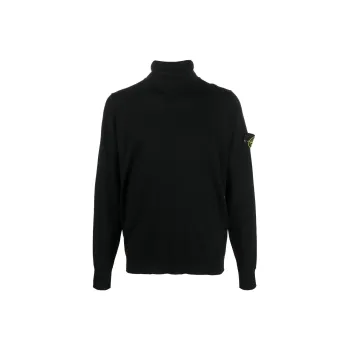 STONE ISLAND Sweaters Men Black