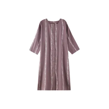 ZumashL Nightgown Women's Grape Green