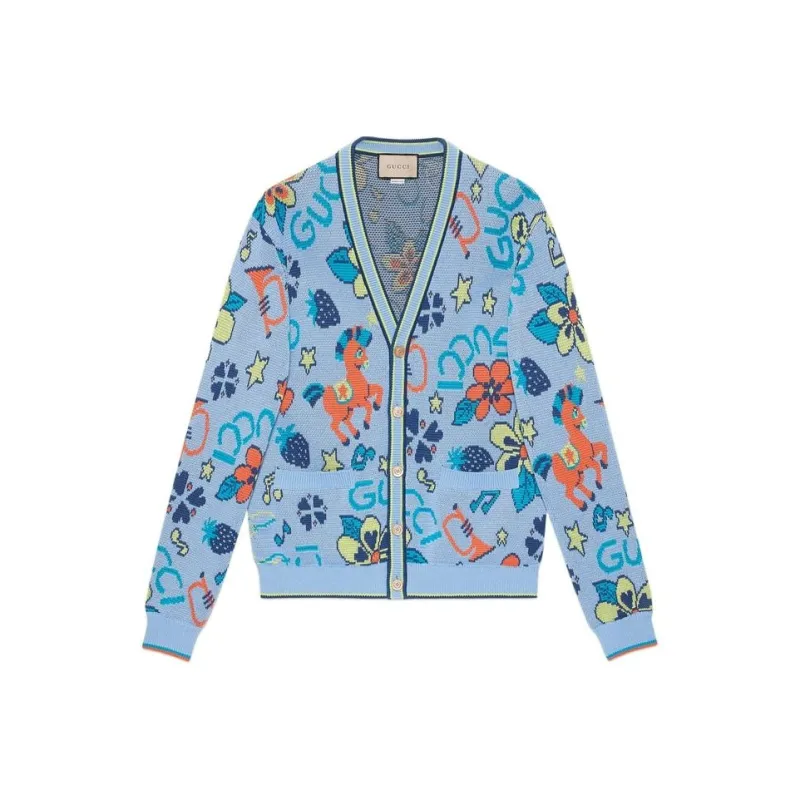 GUCCI SS22 Sweater Men's Multicolor-0
