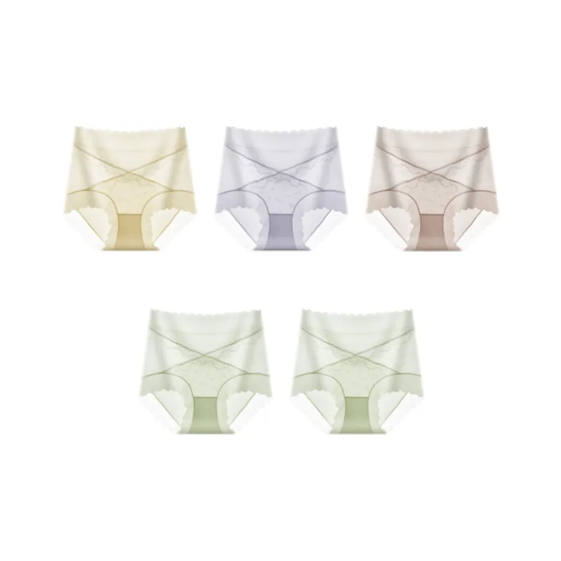 PLANDOO Underpants Women's 5 Pack-9