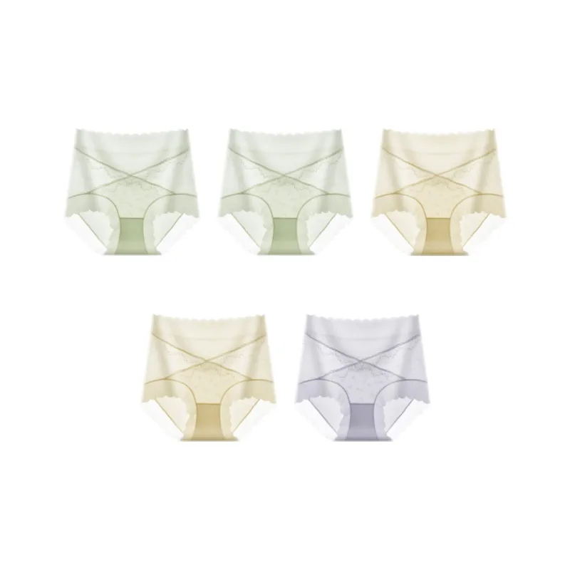 PLANDOO Underpants Women's 5 Pack-18
