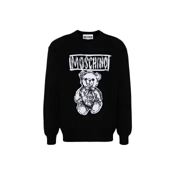 MOSCHINO Long Sleeved Crewneck Jumper