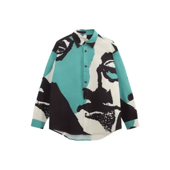 M MAICCO Shirts Men Blue