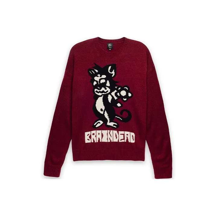 Brain Dead Sweaters Men Red-0