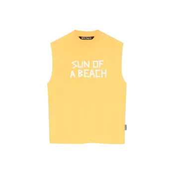PALM ANGELS Sun Of A Beach Print Tank Top