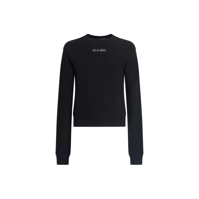 MARNI Logo Roundneck Sweater-0