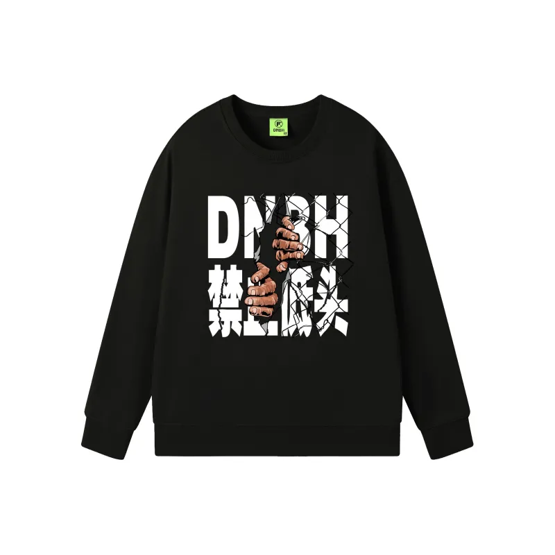 DNBH Crewneck Sweatshirt Unisex Multicolor Available-6