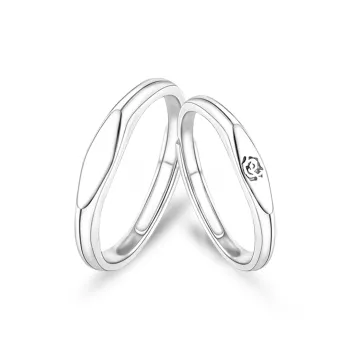 VOCK S 999 Fine Silver Rings Unisex