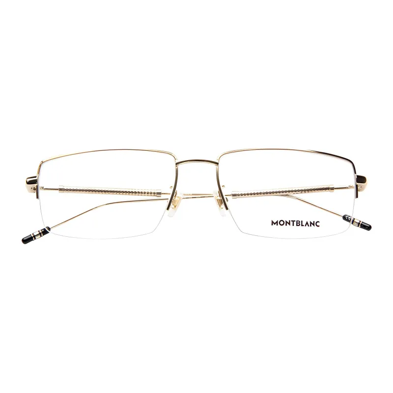 MONTBLANC Meisterstuck Eyeglass Frames Men Gold-1