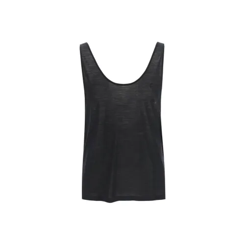saint laurent round neck knitted jumper