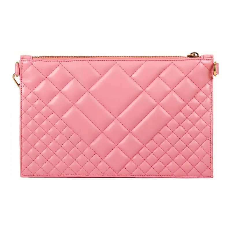 FANSIZHE VERSACE Leather Clutch Women's Pink-2