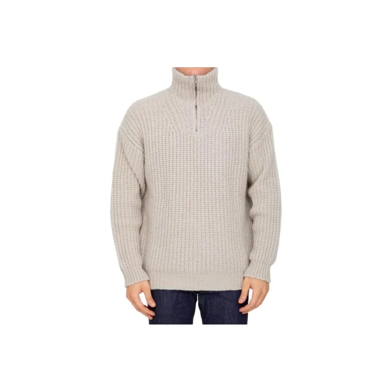 ROBERTO COLLINA FW22 Sweater Men's Light Umber-0