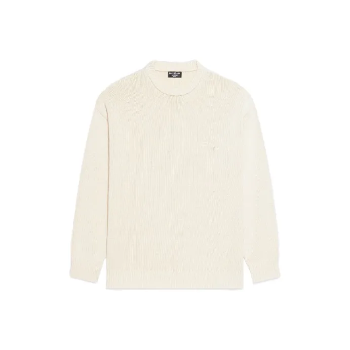 Balenciaga SS22 Sweater Men's Ecru-0