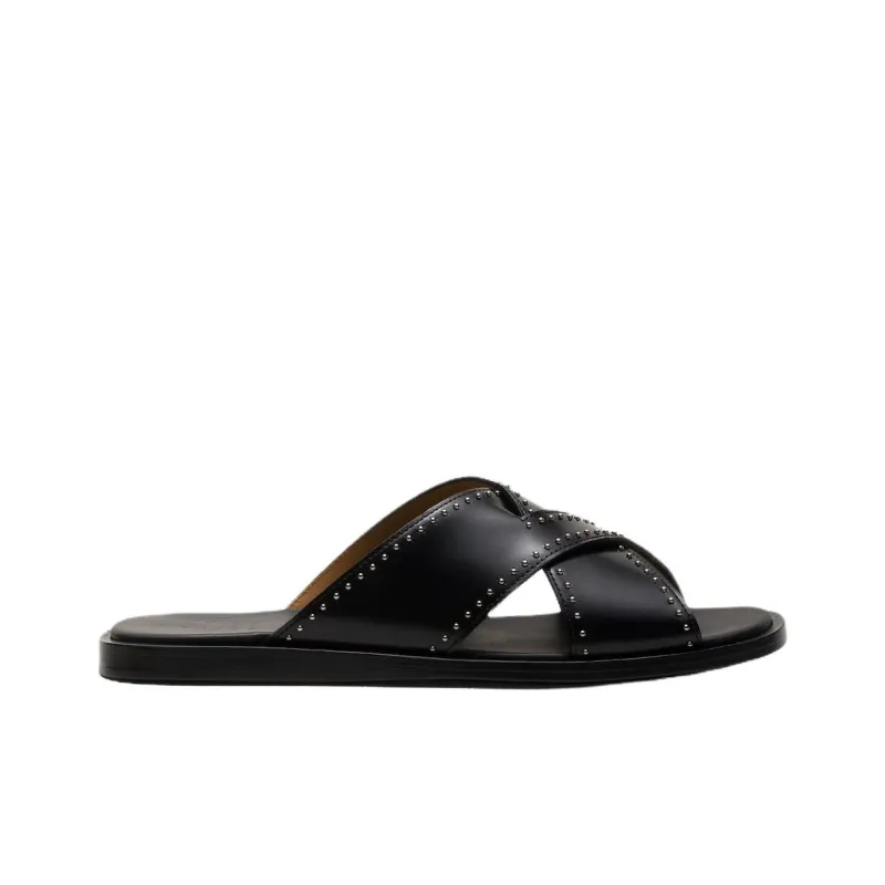CHURCH'S Slide Slippers Women's Black-1