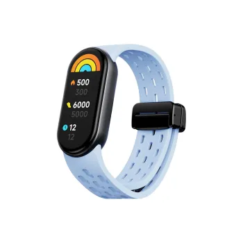 MUZHITIANKONG Xiaomi Compatibility Watch Band Silicone Material