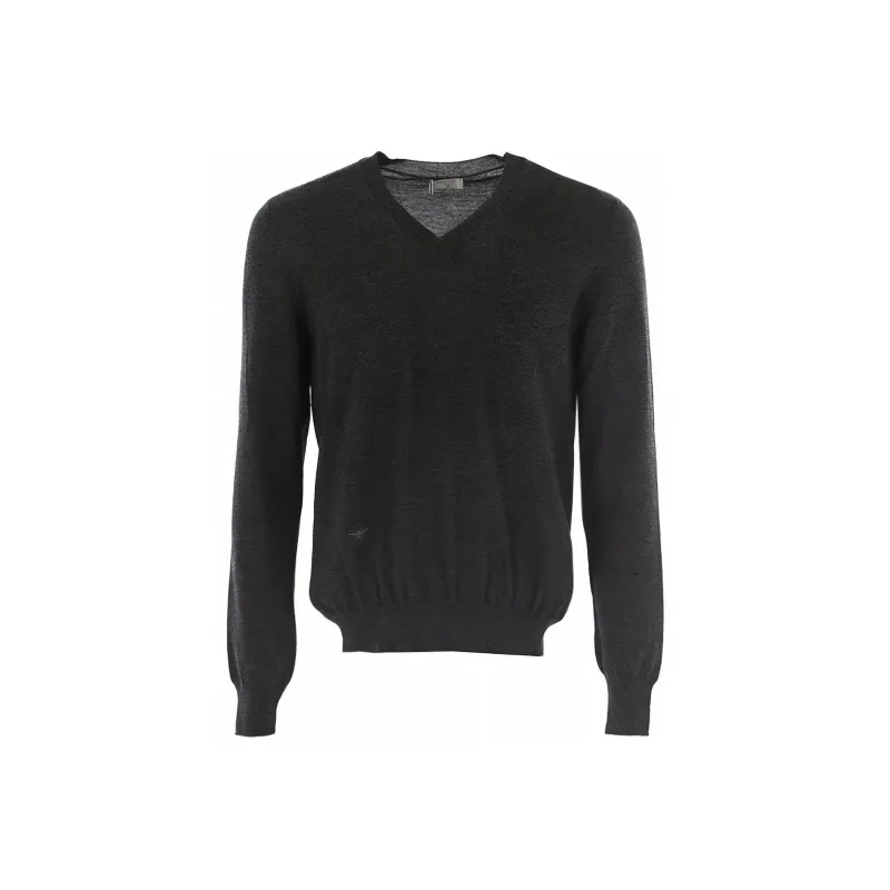 DIOR Quarterly New Products Sweaters Men Dark Gray-0