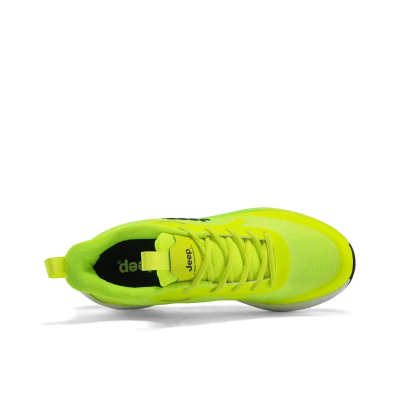 Jeep Wear-Resistant Low-Top Casual Running Shoes Men's Green-3