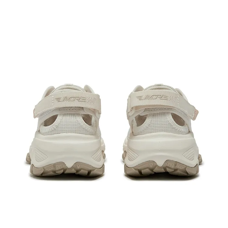 361° Abrasion Resistant Breathable Quick Dry Slip Resistant Low Top Casual Running Shoes Women's Lotus Seed White-3