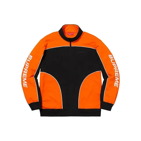 Supreme Speedway Half Zip Sweatshirt-0