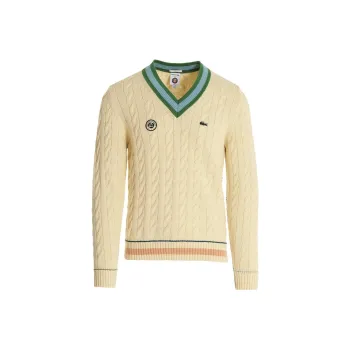 LACOSTE Sweaters Men Beige