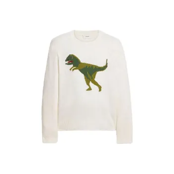 COACH Cashmere Sweaters Men White