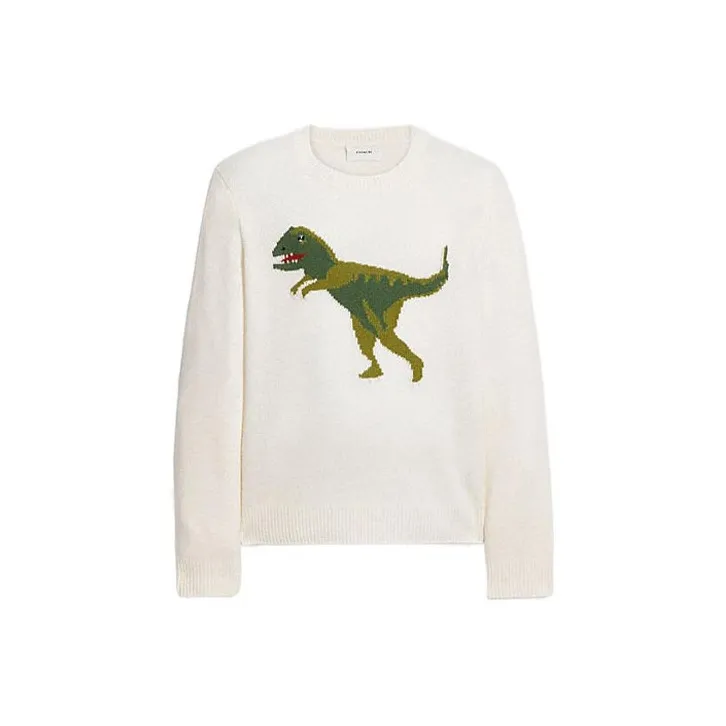 COACH Cashmere Sweaters Men White-0