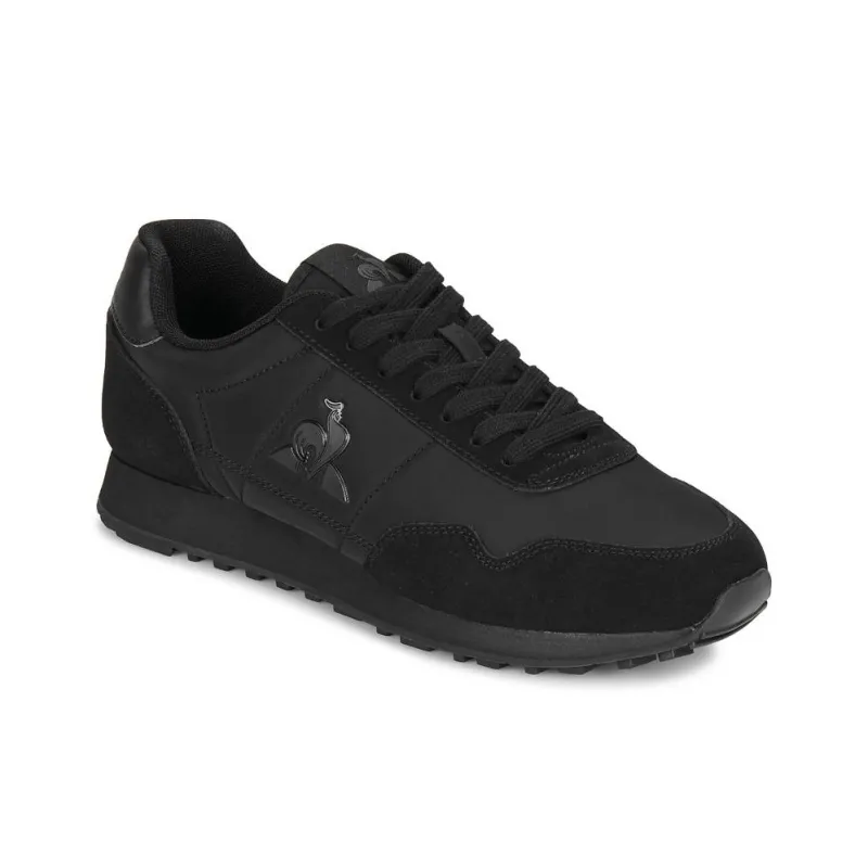 Le Coq Sportif ASTRA 2 Wear resistant And Waterproof Low Top Casual Running Shoes Unisex Black-3
