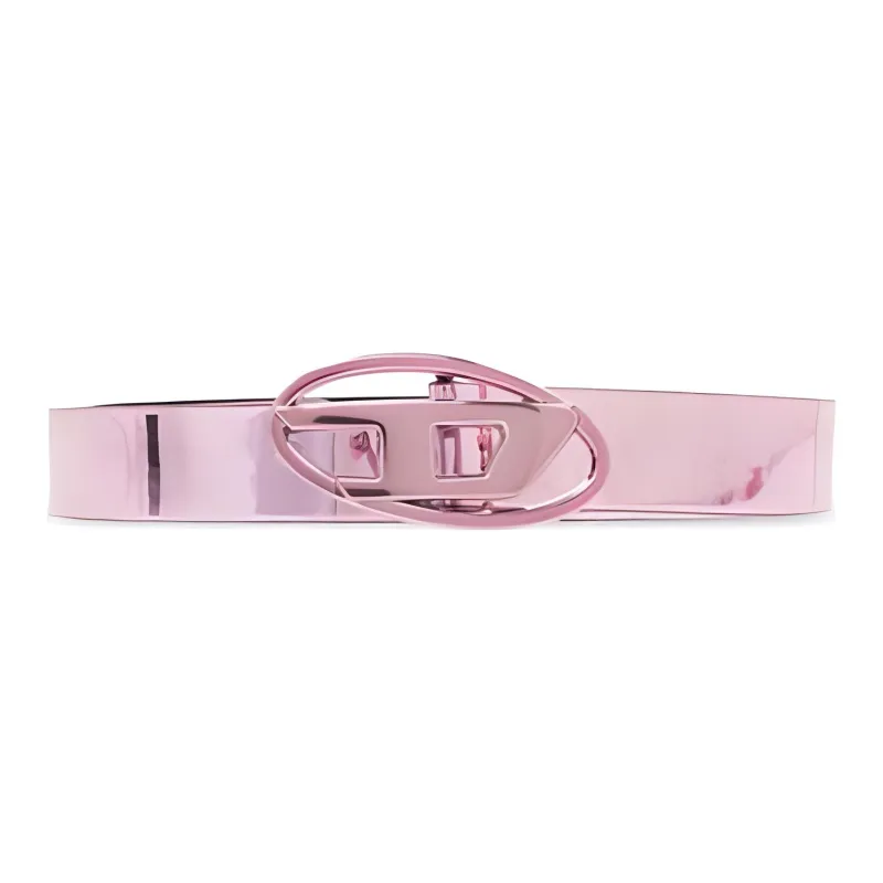 DIESEL Oval D Logo B 1Dr Buckle Belt-0