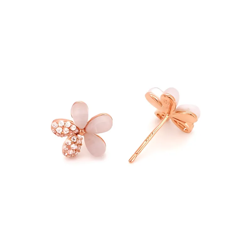 KEMLAIDA 925 Sterling Silver Stud Earrings Women's-6