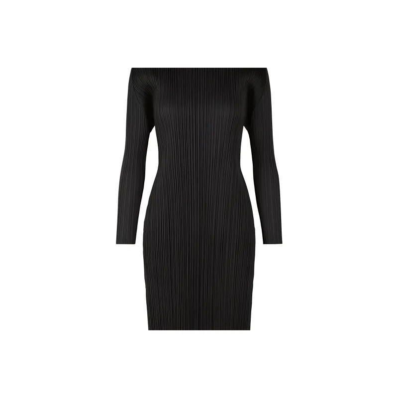 PLEATS PLEASE ISSEY MIYAKE Monthly Colors November Midi Dress-1