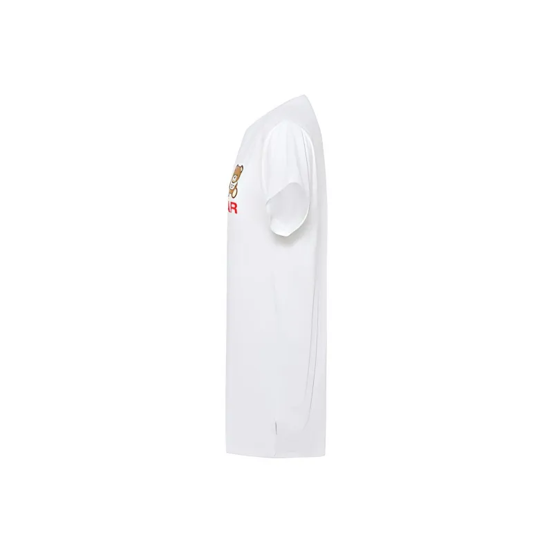 MOSCHINO Short Sleeved Dresses Women's White-2