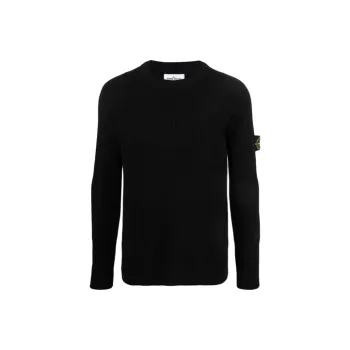 STONE ISLAND Sweater Men's Black