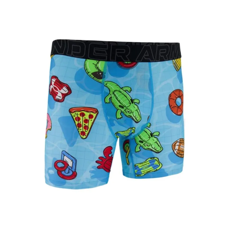 Under Armour PerformanceTech Mesh Graphic Underpants Men's 1 Pack Blue-0