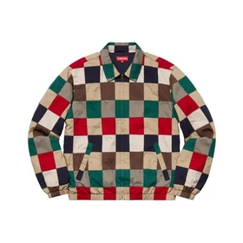 Supreme Patchwork Harrington Jacket