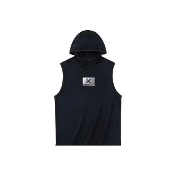 Anta Thompson KT Basketball Tank Top Men's Basic Black
