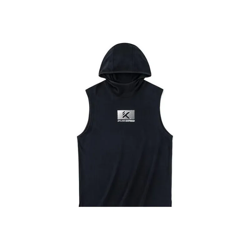 Anta Thompson KT Basketball Tank Top Men's Basic Black-0
