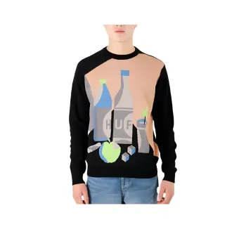 HUF Sweaters Men Black