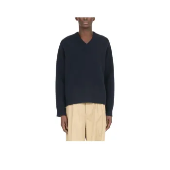 Maison Margiela Four Stitch V Neck Jumper
