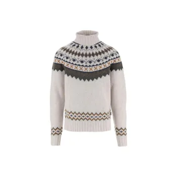 BARBOUR Isle Intarsia Turtleneck Jumper