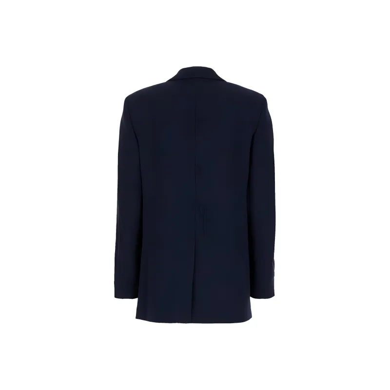 THEORY Crepe Single Breasted Tailored Blazer-1
