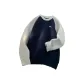 Navy Blue & Gray