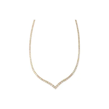 Jacquie Aiche 14kt Yellow Gold Vanessa Diamond Necklace
