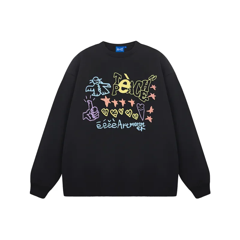 Teach Peace T Shirt And Sweatshirt Unisex-0