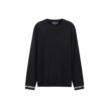 EMPORIO ARMANI Sweaters Men Black