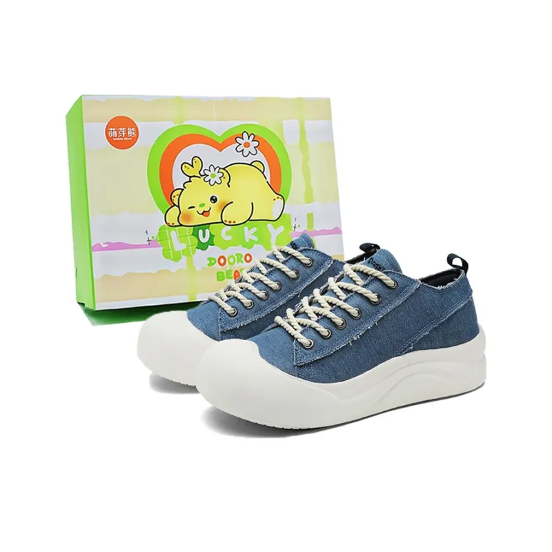 Budding Bear Anti Slip Wear Resistant Low Top Canvas Shoes Men's-6
