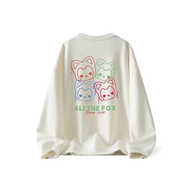 ALI THE FOX Sweatshirts Unisex-0