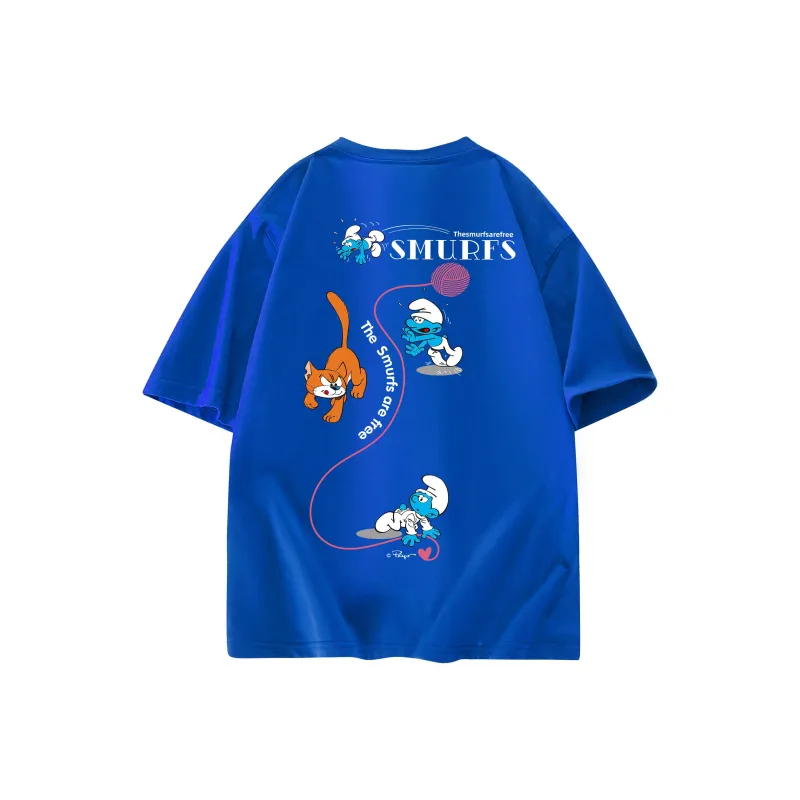 The Smurfs T Shirts Unisex-16
