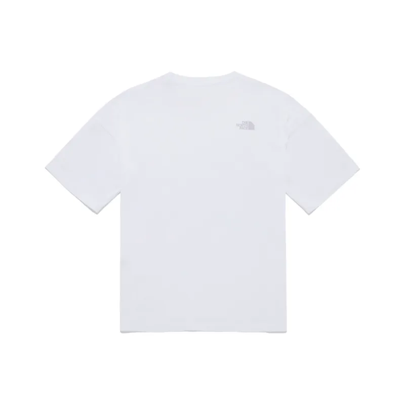 THE NORTH FACE Drop Shoulder Sleeve T Shirt Women's White-1